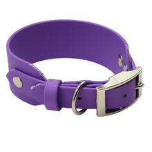 Obroże BioThane zwężane przy zapięciu